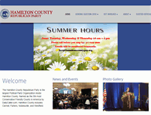 Tablet Screenshot of hamiltoncountygop.org